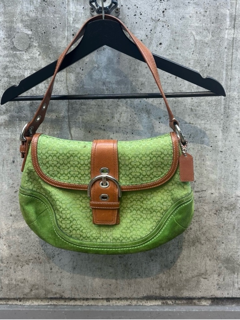 Vintage rare coach soho shoulder bag.